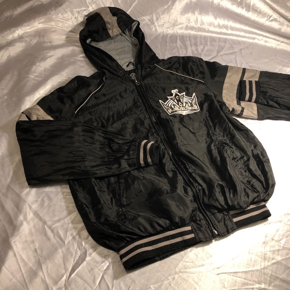 Vintage 90’s Authentic LA Kings Windbreaker